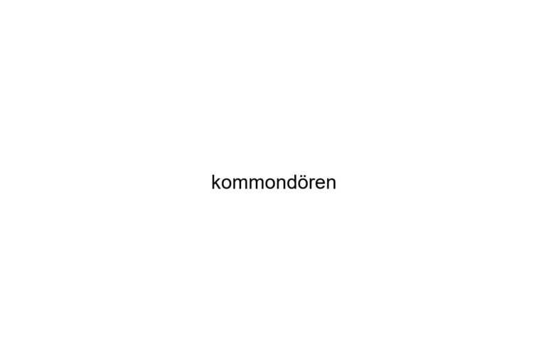 kommondren