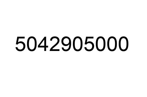 5042905000