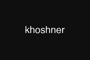 khoshner