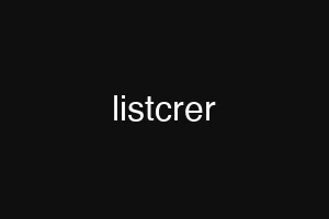 listcrer